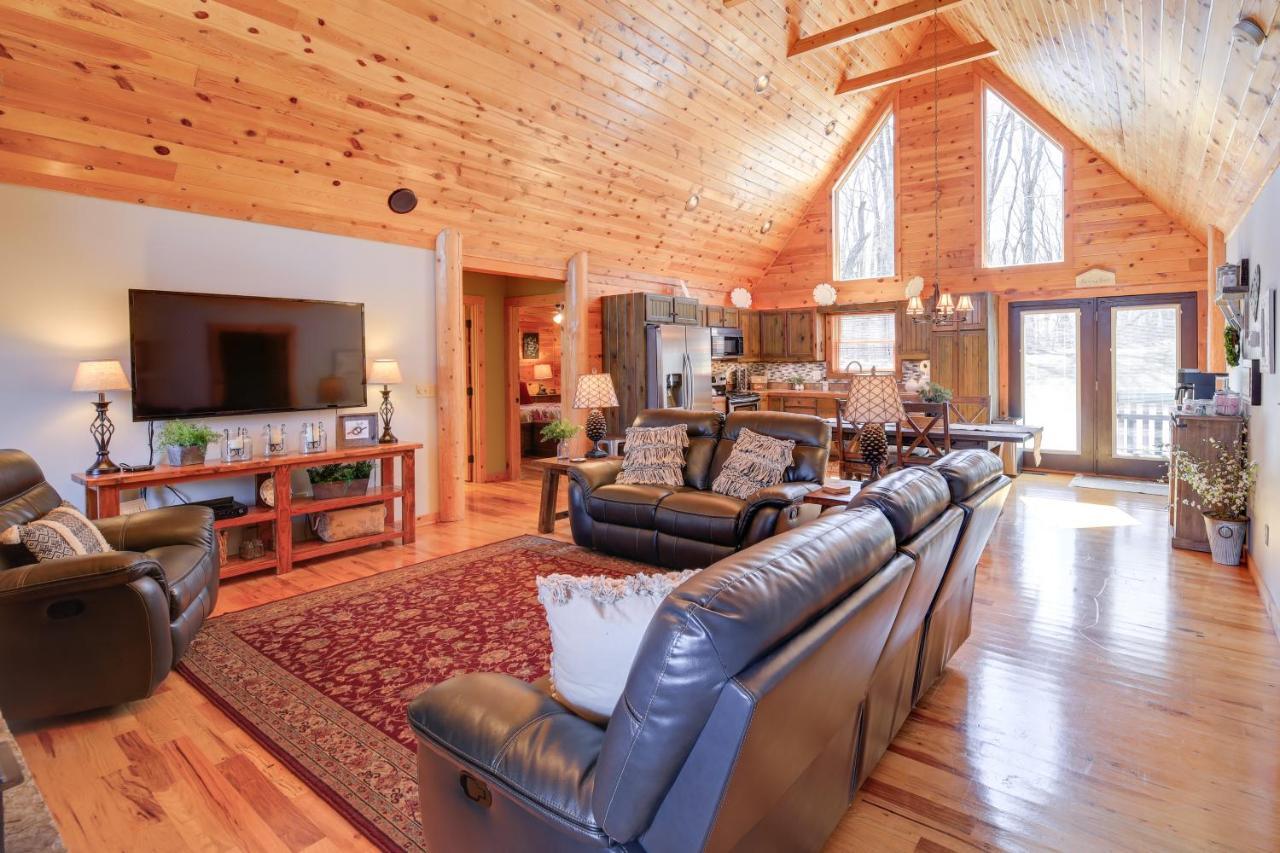 Sparta Cabin Stay With Gas Grill And Mountain Views! Exterior photo