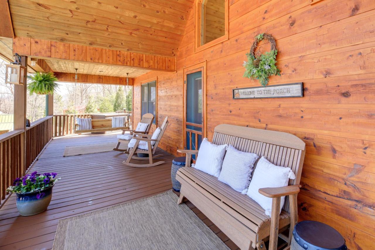 Sparta Cabin Stay With Gas Grill And Mountain Views! Exterior photo