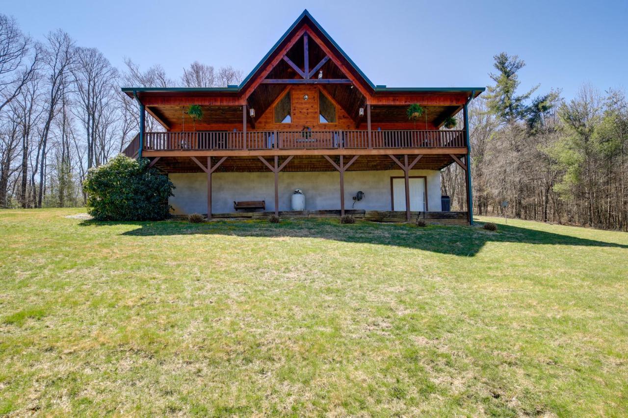 Sparta Cabin Stay With Gas Grill And Mountain Views! Exterior photo